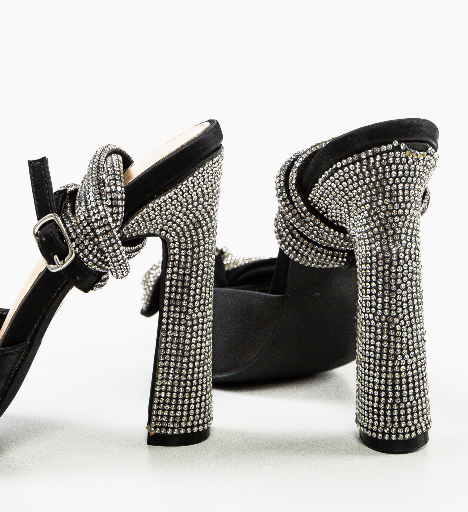 Pantofi Morakotha Negri - Eleganță și Stil - imagine 7