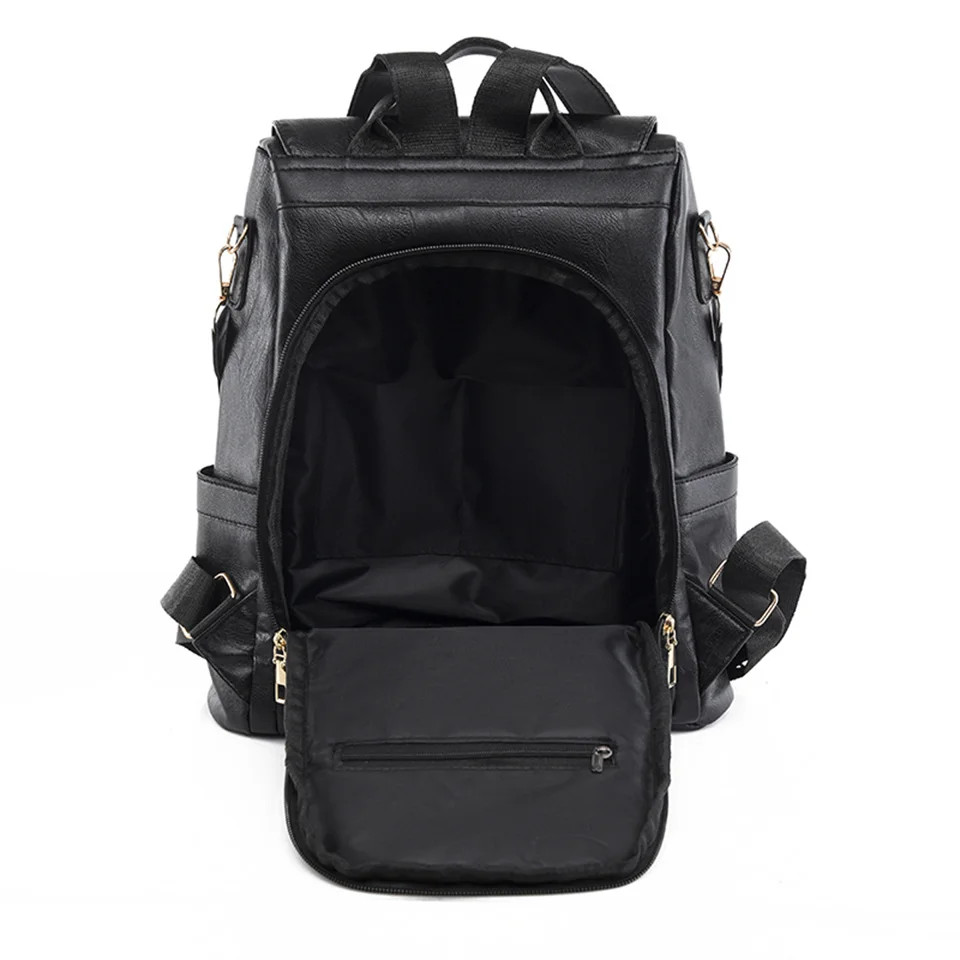Rucsac Dama Delis Elanor GT2637 Antifurt Crem - imagine 3