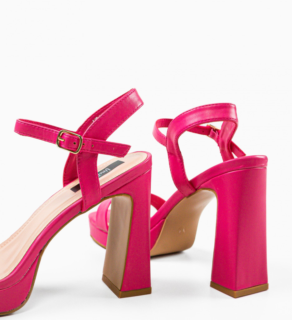 Sandale Blythe Fuchsia - Eleganță și Stil - imagine 8