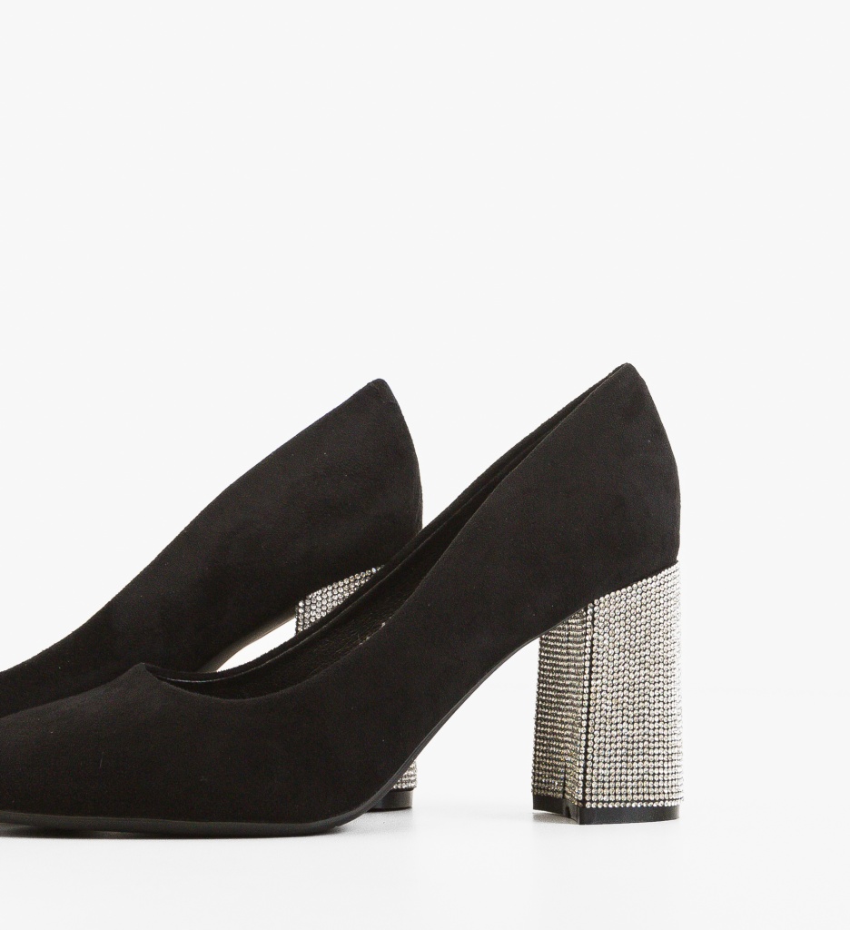 Pantofi dama Sklopi Negri 3 cu toc elegant - imagine 5