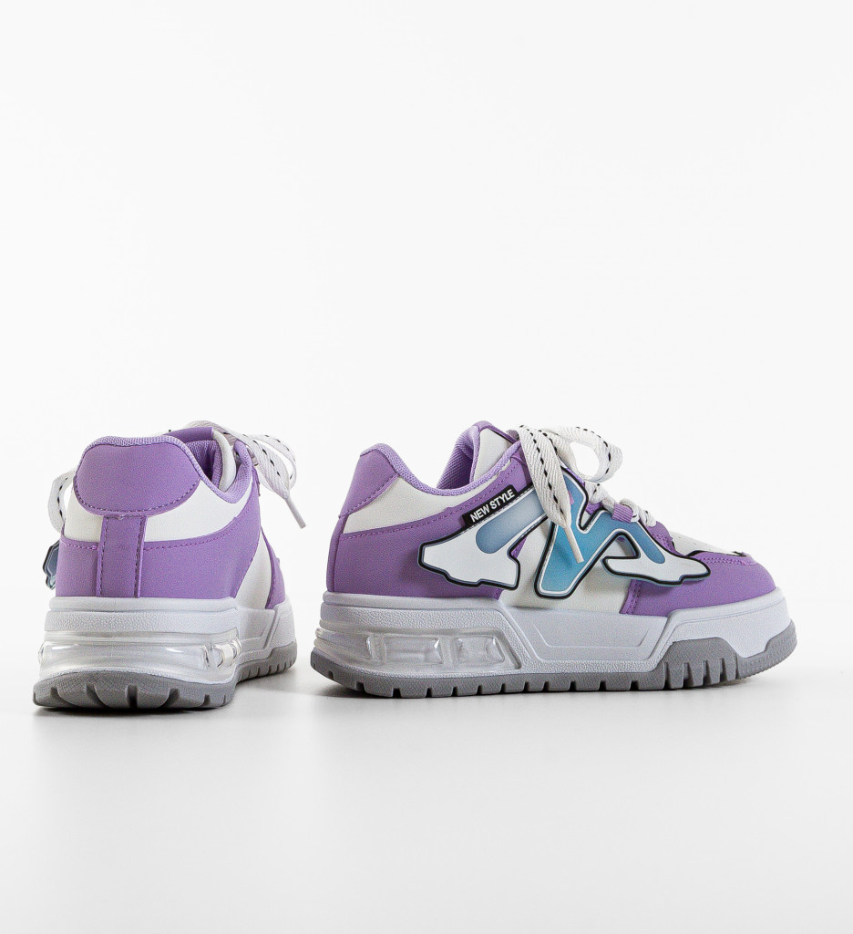 Niustile Sneakers Mov - Confort și Stil - imagine 8