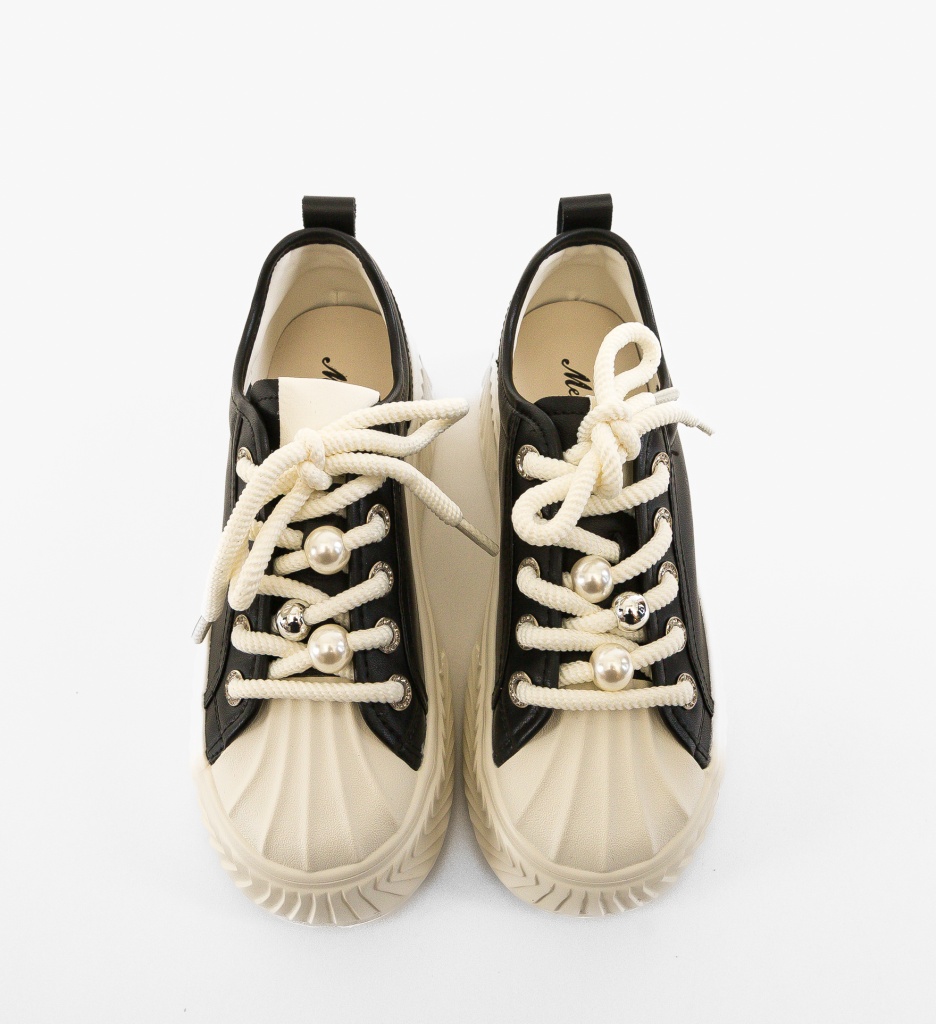 Sneakers Dama Sopstar Negri - Confort și Stil - imagine 7