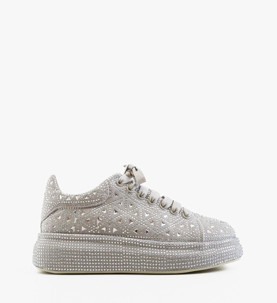 Sneakers Dama Renne Gri - Confort Sport - imagine 7