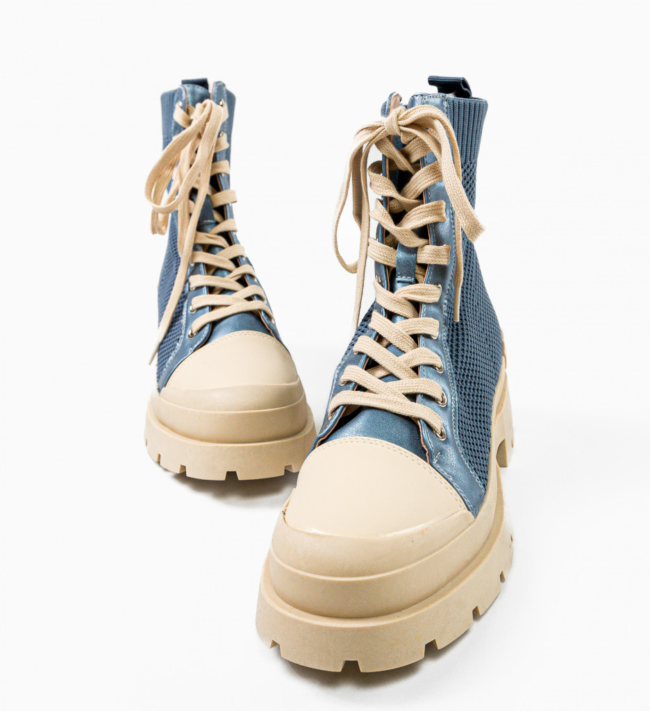 Ghete Dama Marco Albastre - Stil & Confort - imagine 6