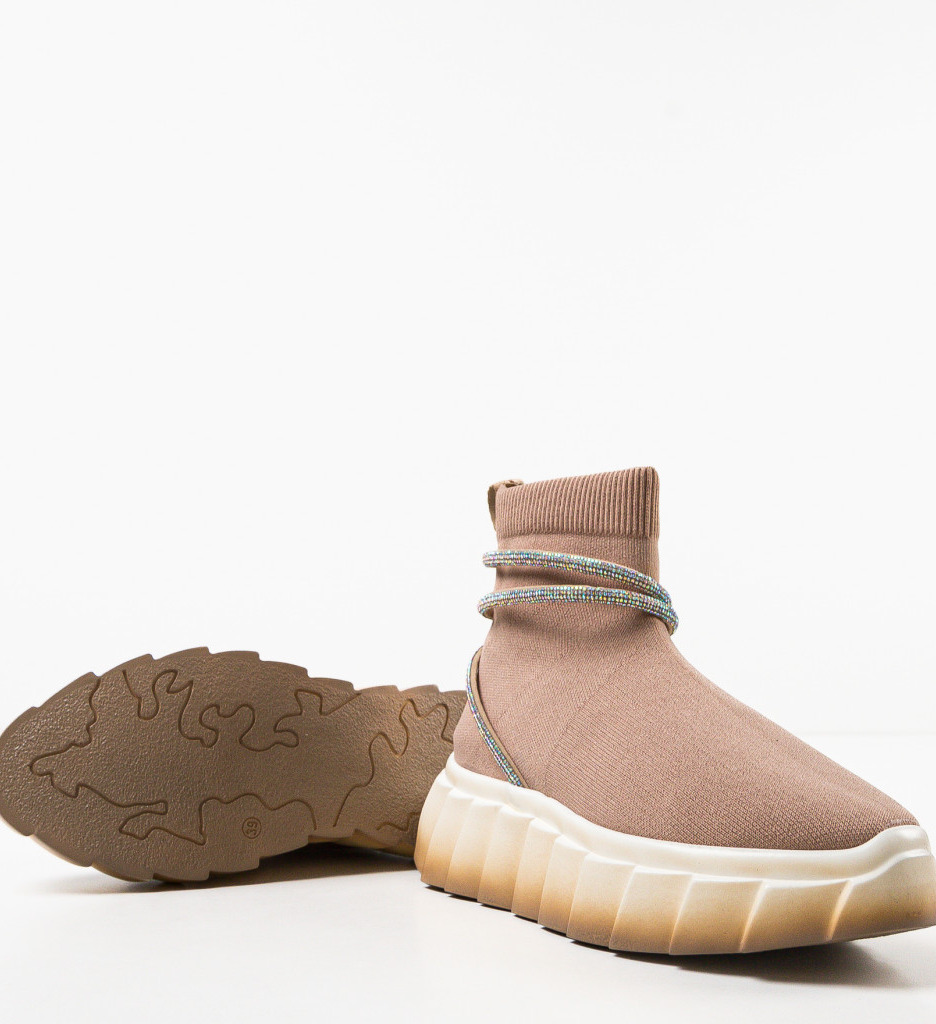 Sneakers Dama Joel Bej - Confort și Stil - imagine 5