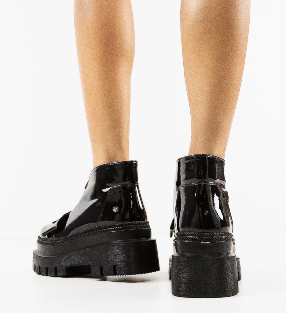 Pantofi Casual Parqua Negri 2 - Stil și Confort - imagine 3