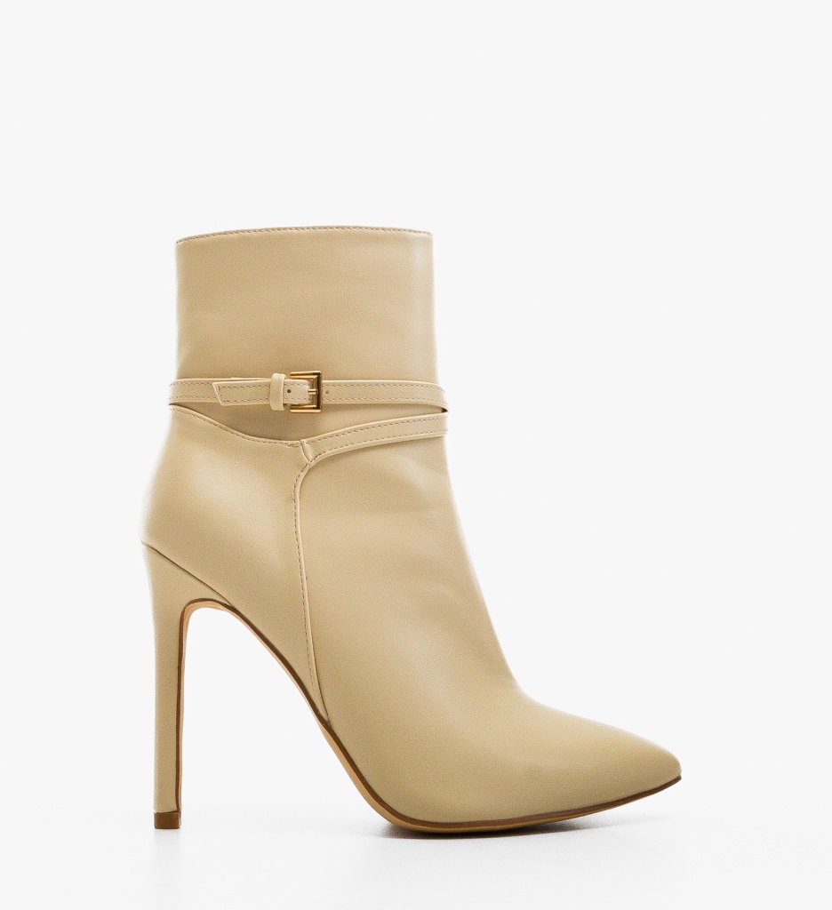 Botine Dama Barbara Bej | Eleganță și Stil - imagine 6