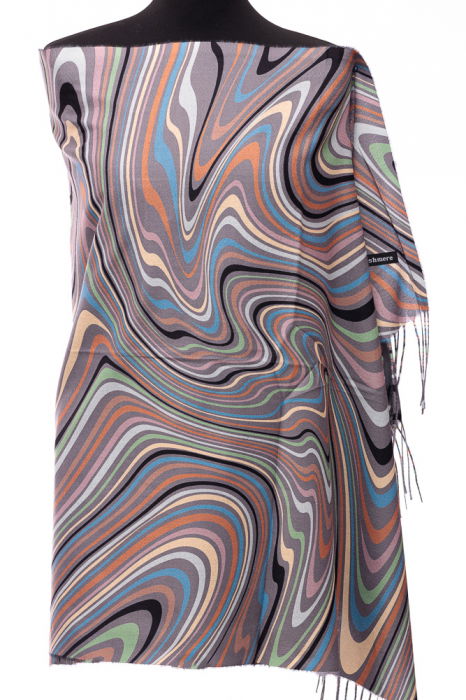 Esarfă Casmir Shopika | Design Multicolor Elegant