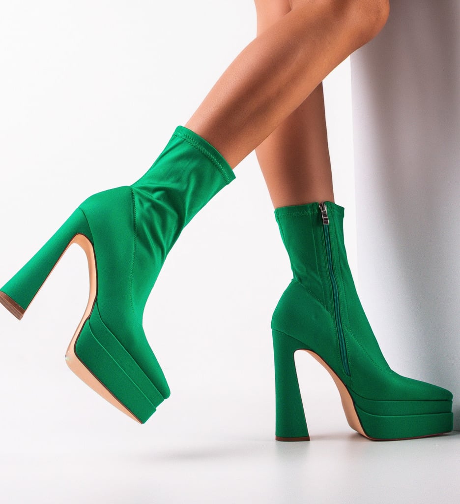 Botine Grab Verzi | Stil și Confort Urban