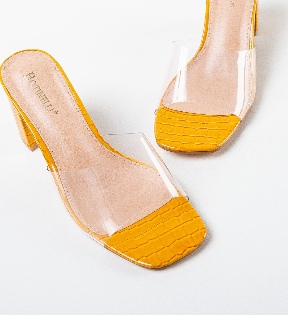 Saboti Fadakav Galbeni - Eleganță și Confort - imagine 5