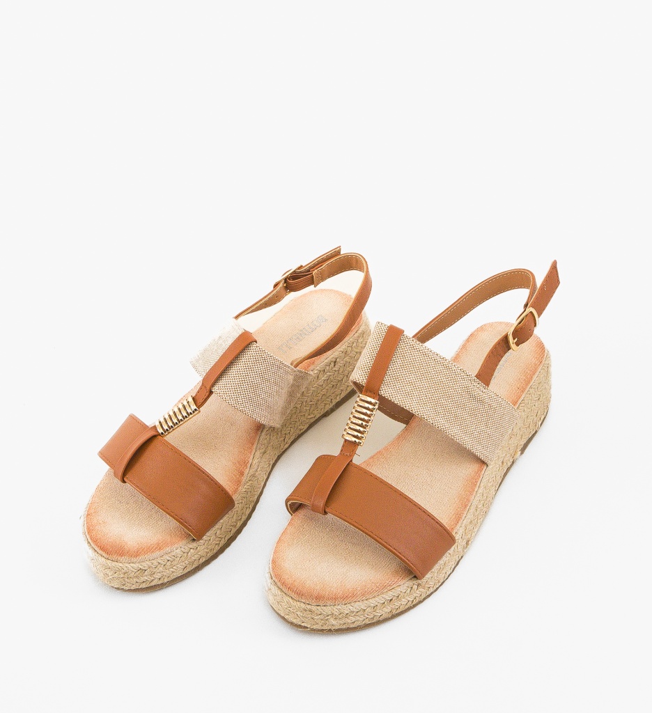 Sandale Venny Camel - Eleganță și Confort - imagine 3