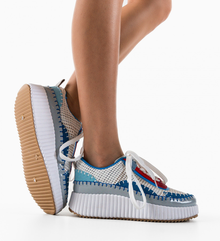 Pantofi Sport Duffy Stein Albastri - Confort