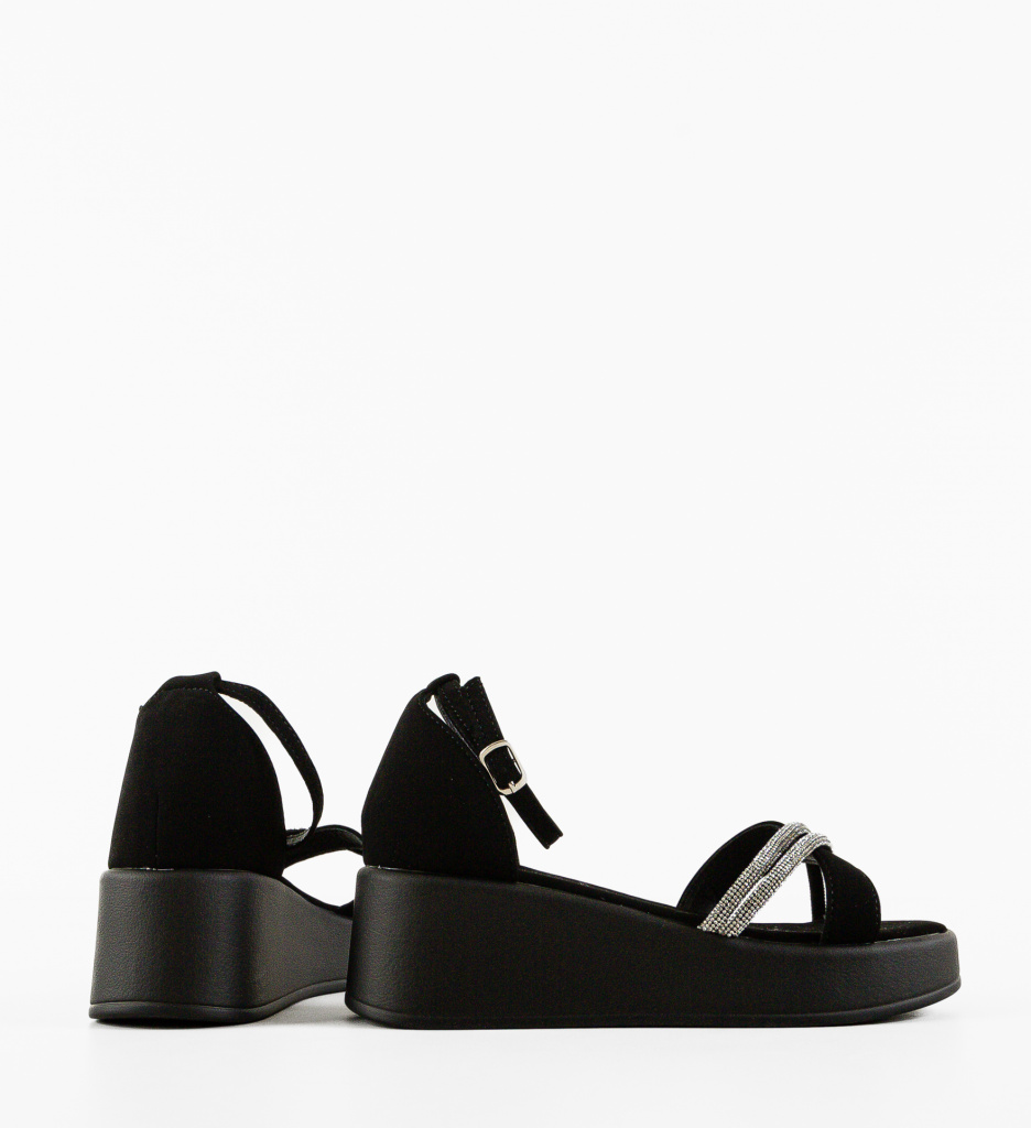 Platforme Gozo Negre - Eleganță și Confort - imagine 5