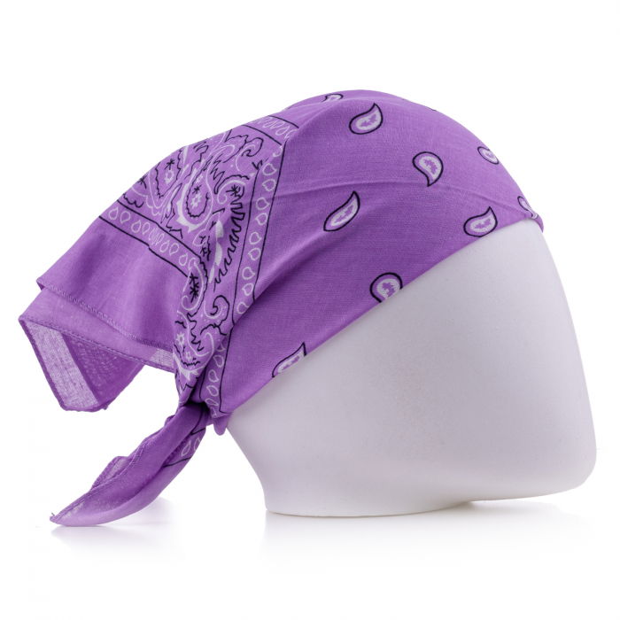 Bandana Mov Shopika | Accesorii Elegante