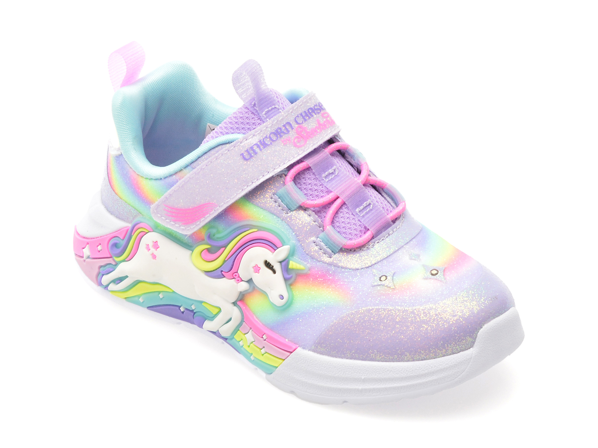 Pantofi Skechers Unicorn Chaser pentru Fetite