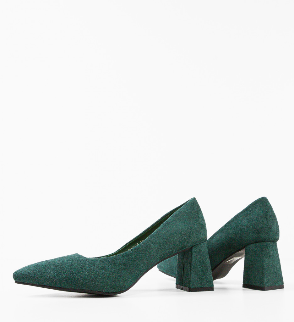 Pantofi cu Toc Adria Verzi | Eleganță - imagine 10