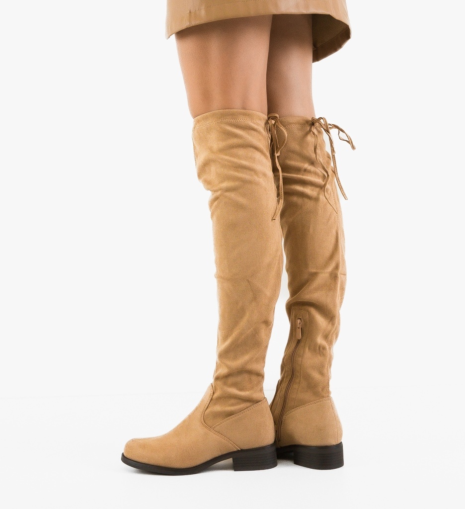 Cizme Dama Lopera Khaki | Depurtat - imagine 3