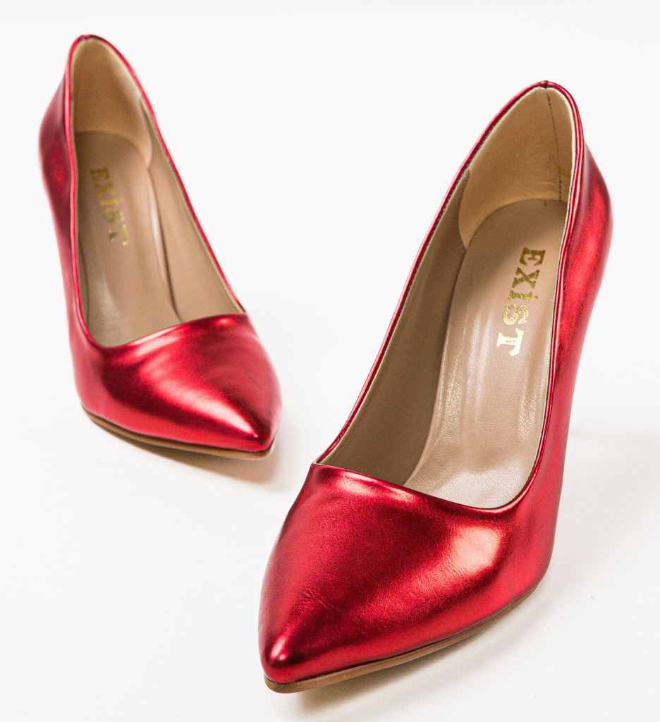 Pantofi cu toc Weps Rosii 2 - Eleganță Asigurată - imagine 7