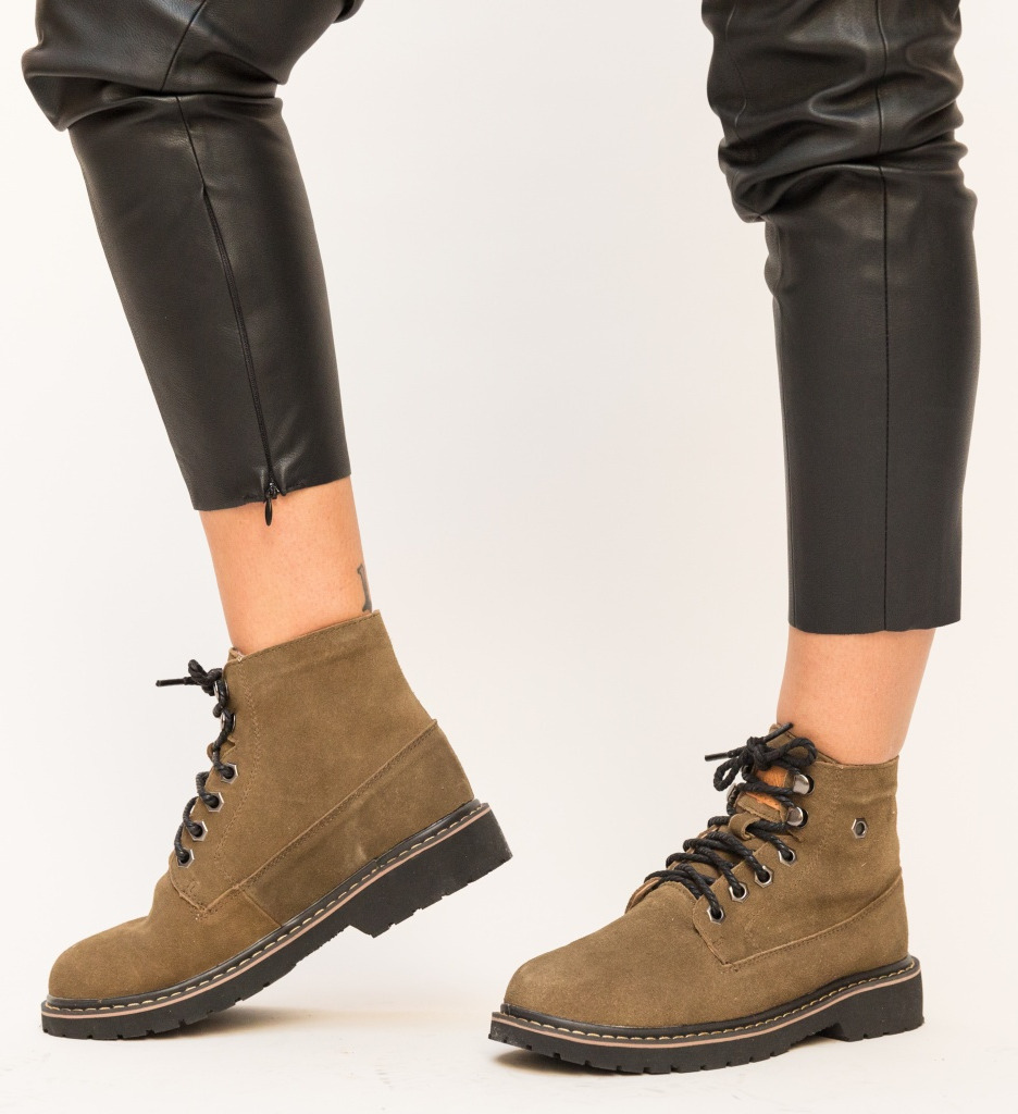 Ghete Fenko Khaki - Stil și Confort Premium - imagine 2