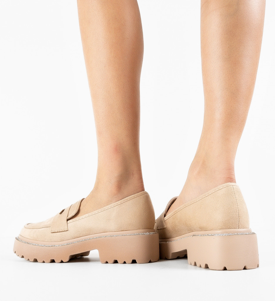 Pantofi Casual Sion Bej | Confort și Stil - imagine 4