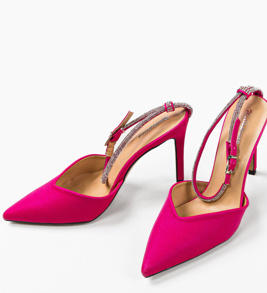 Pantofi dama Lakeshi Fuchsia - Eleganță și Stil