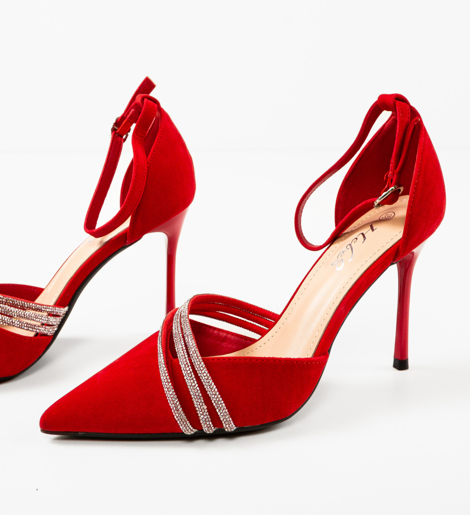 Pantofi Jagger Rosii - Eleganță Asigurată - imagine 7