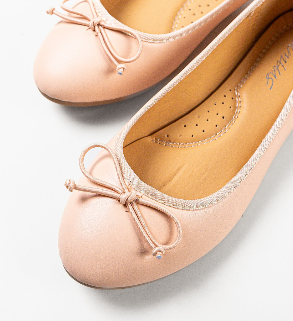 Balerini Dama Singh Roz - Confort Casual Elegant - imagine 7