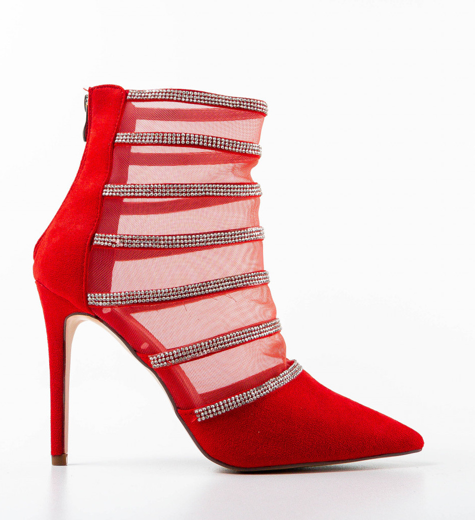 Botine Benas Rosii Dama - Stil și Eleganță - imagine 5