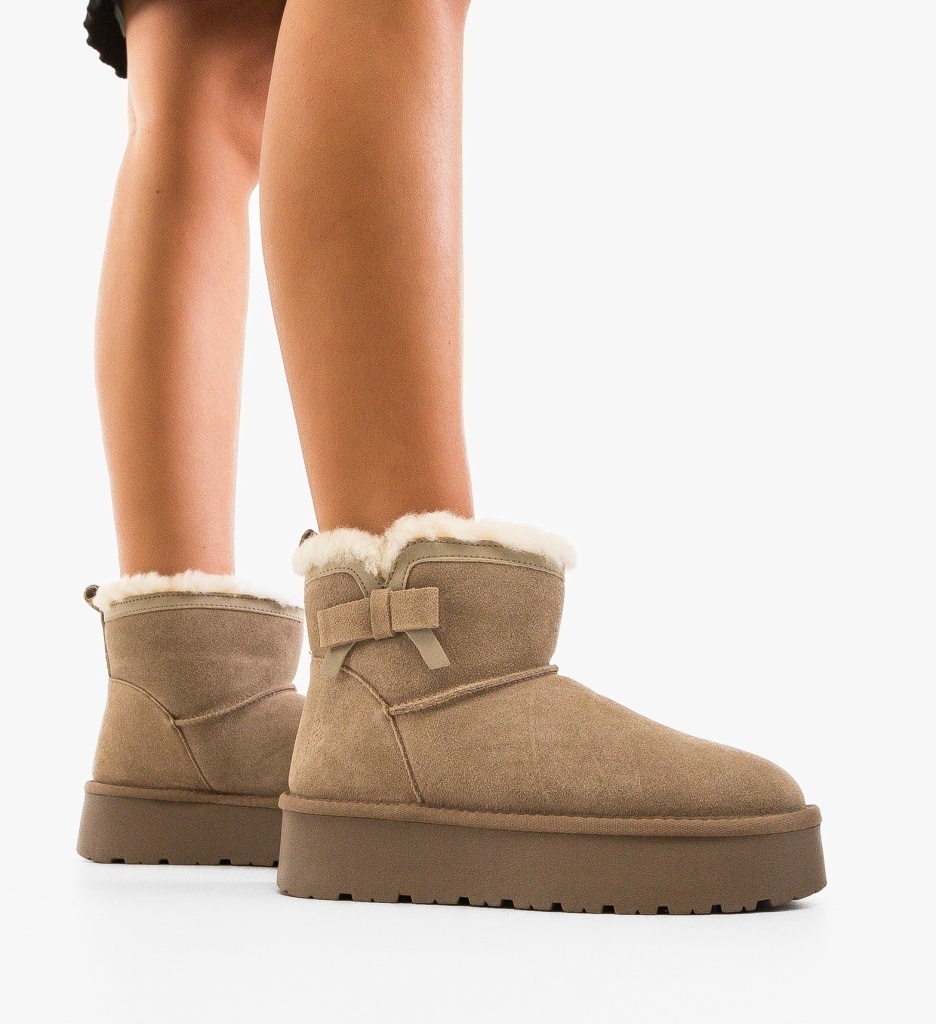 Cizme Ug Depurtat Fondy Khaki - Confort - imagine 5