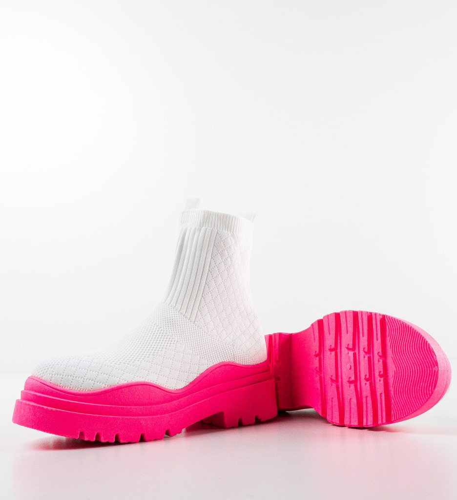 Sneakers Dama Julia Fuchsia - Confort și Stil - imagine 7