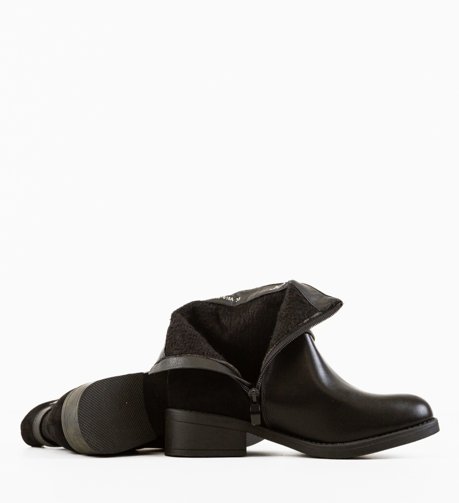 Ghete Dama Ellisn Negre - Eleganță și Confort - imagine 7