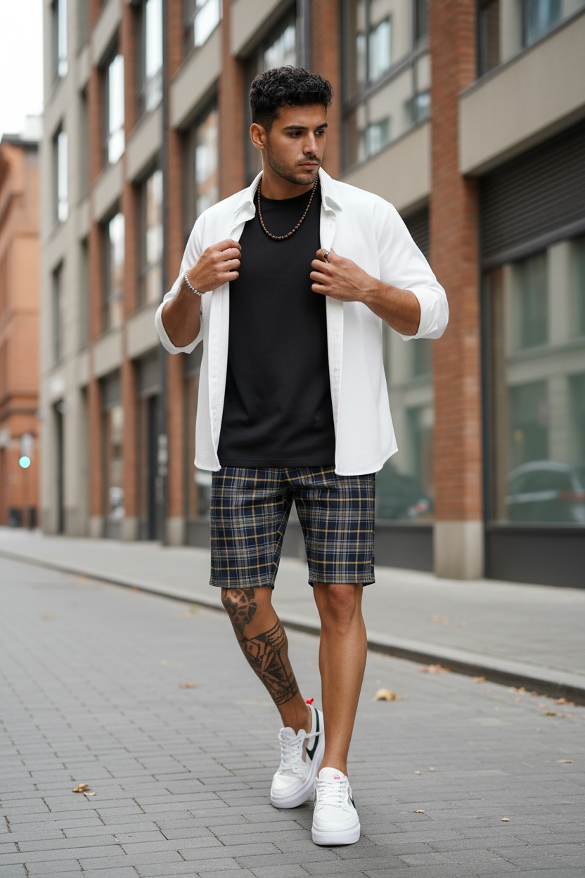 Pantaloni Scurti Casual cu Imprimeu | Stil și Confort - imagine 2
