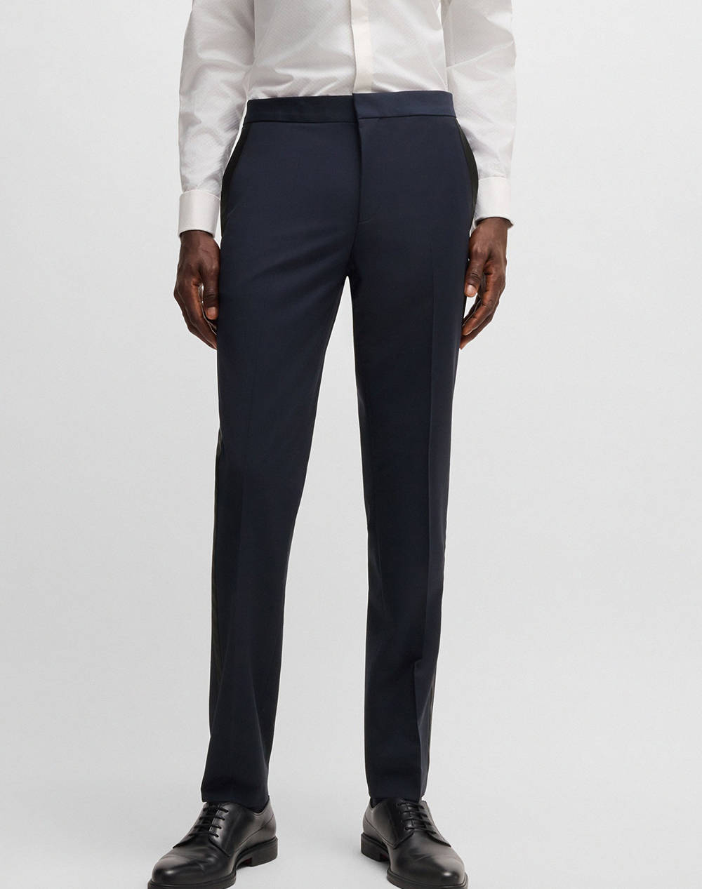 Hugo Pantaloni Slim Fit Bărbați Eleganți - imagine 1