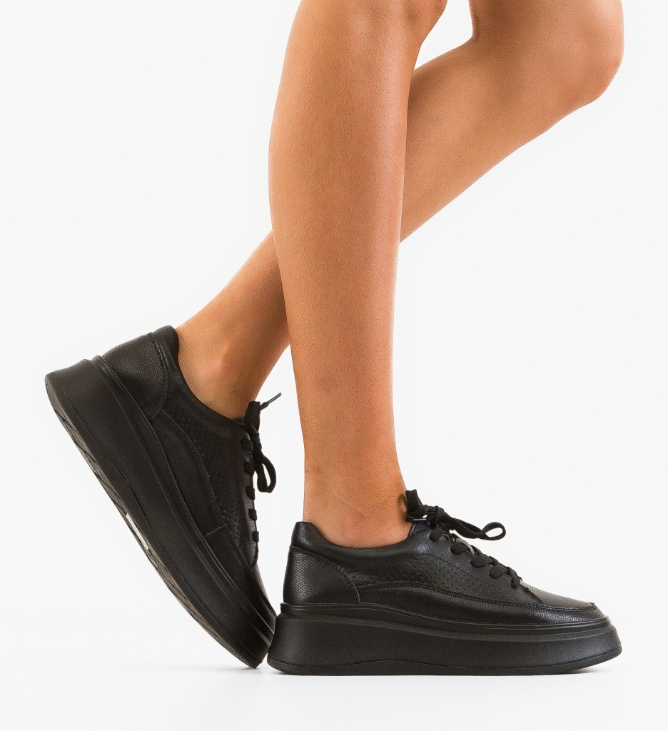 Sneakers Dama Ronda Negri Confort Sport - imagine 2