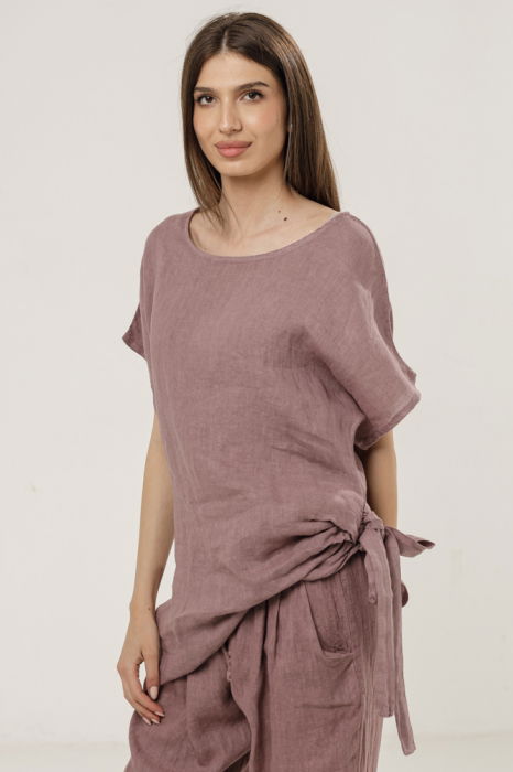Bluza In cu Funda Shopika | Roz Prăfuit