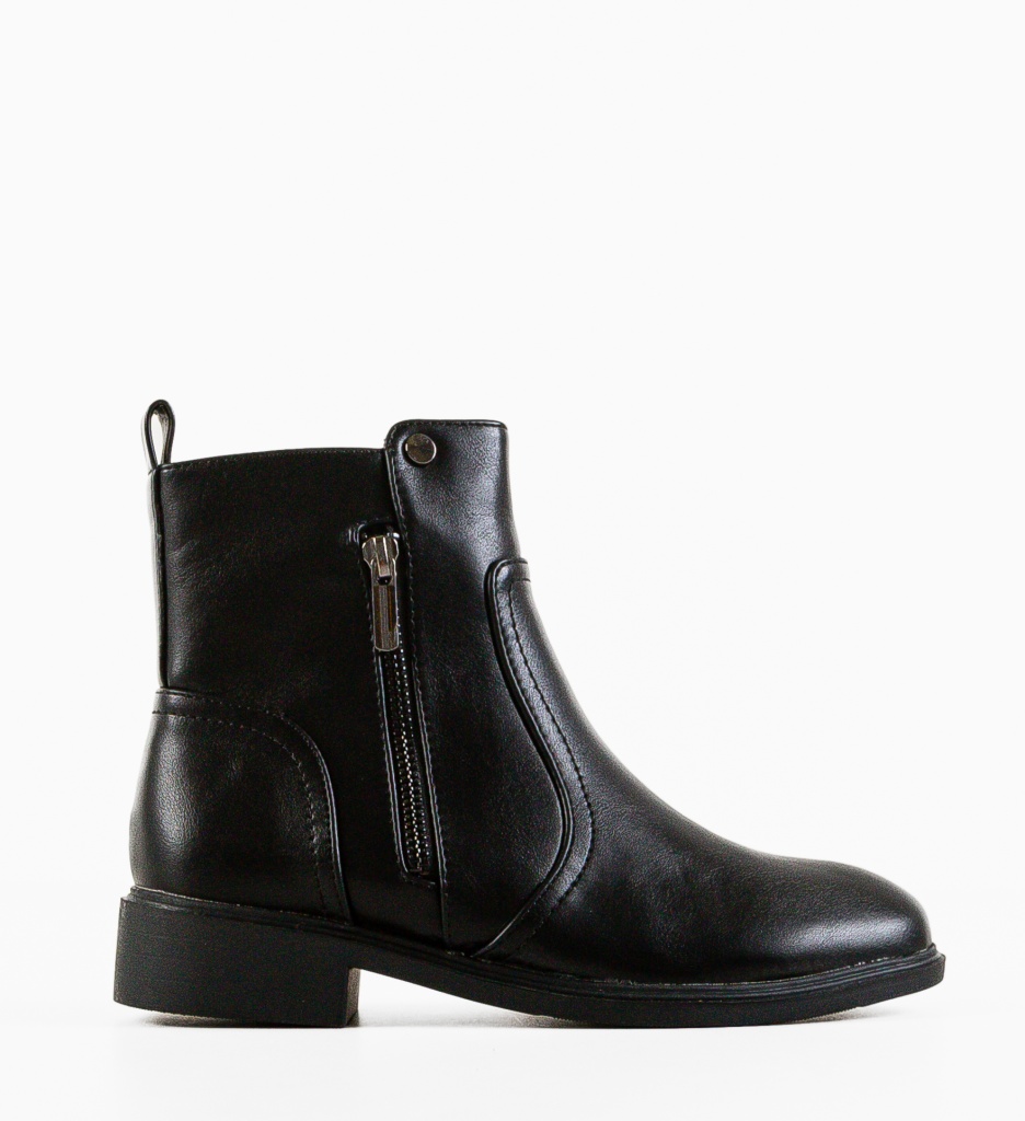 Ghete Dama Piele Negre | Stil si Confort - imagine 4
