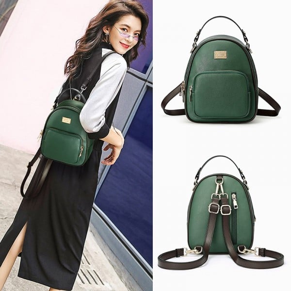 Rucsac Hautton Elite GT407 Verde - Elegant și Practic - imagine 4