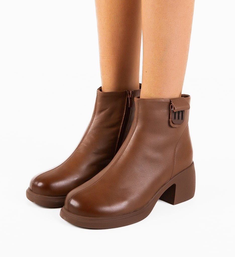 Botine Dama Safta Maro - Eleganță și Confort - imagine 2