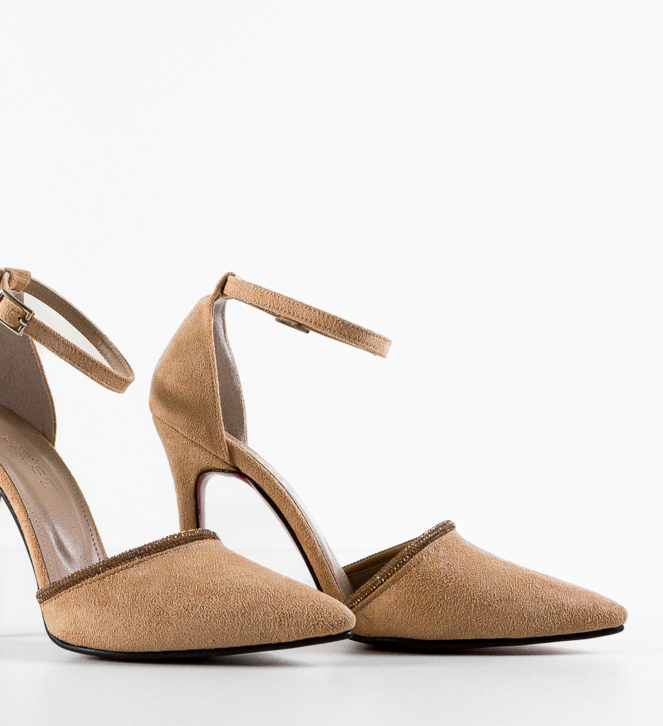 Pantofi Dama Varay Bej - Eleganță și Stil - imagine 8