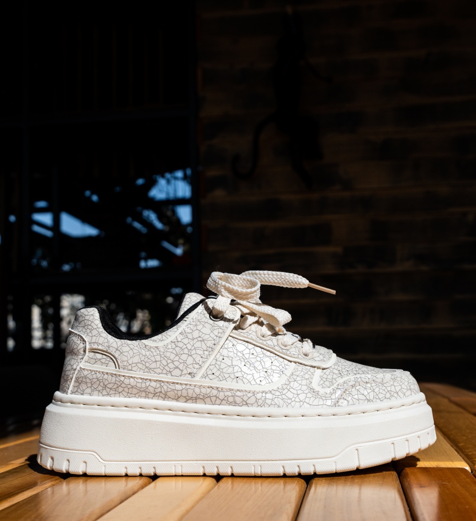 Sneakers Dama Kline Bej | Confort și Stil Urban - imagine 5