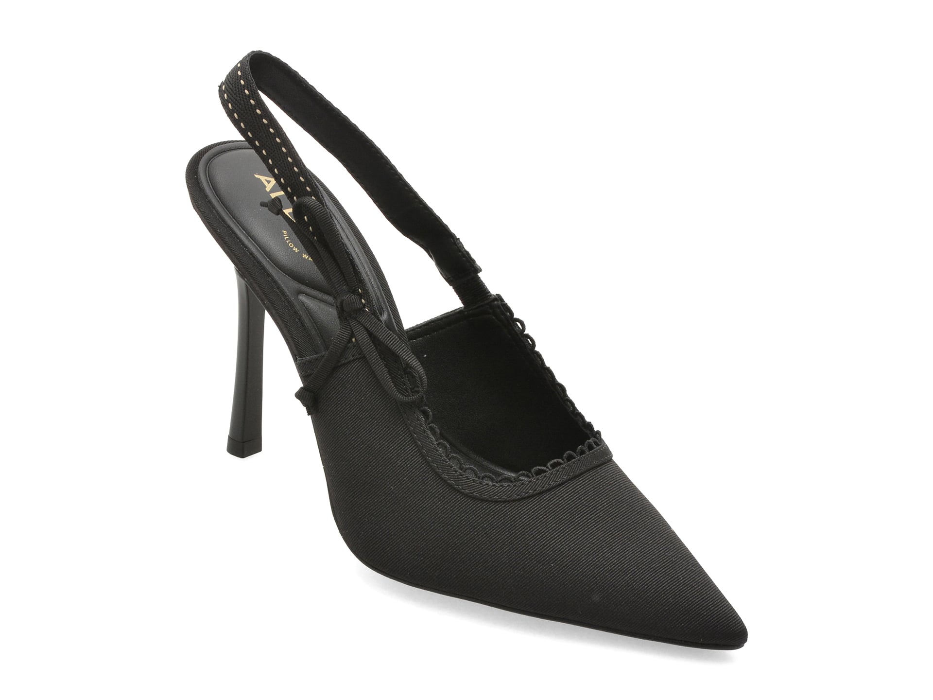 Pantofi ALDO HENNIE 007 Negri Eleganți