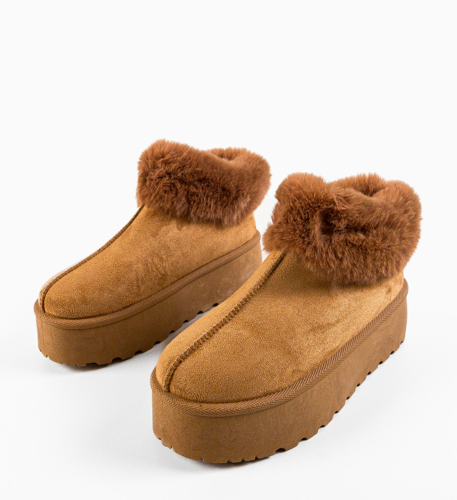 Cizme Ug Gavin Camel - Confort & Stil - imagine 5