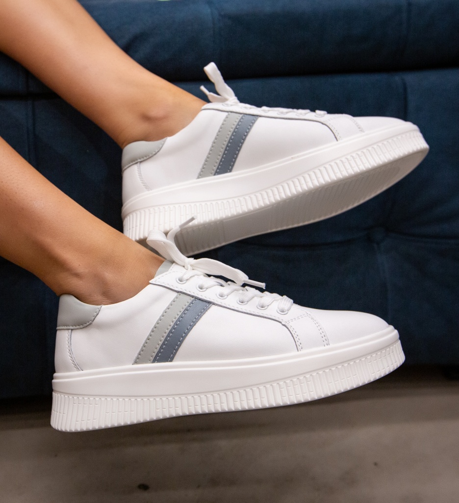Sneakers Dama Wansa Albi - Confort și Stil - imagine 4