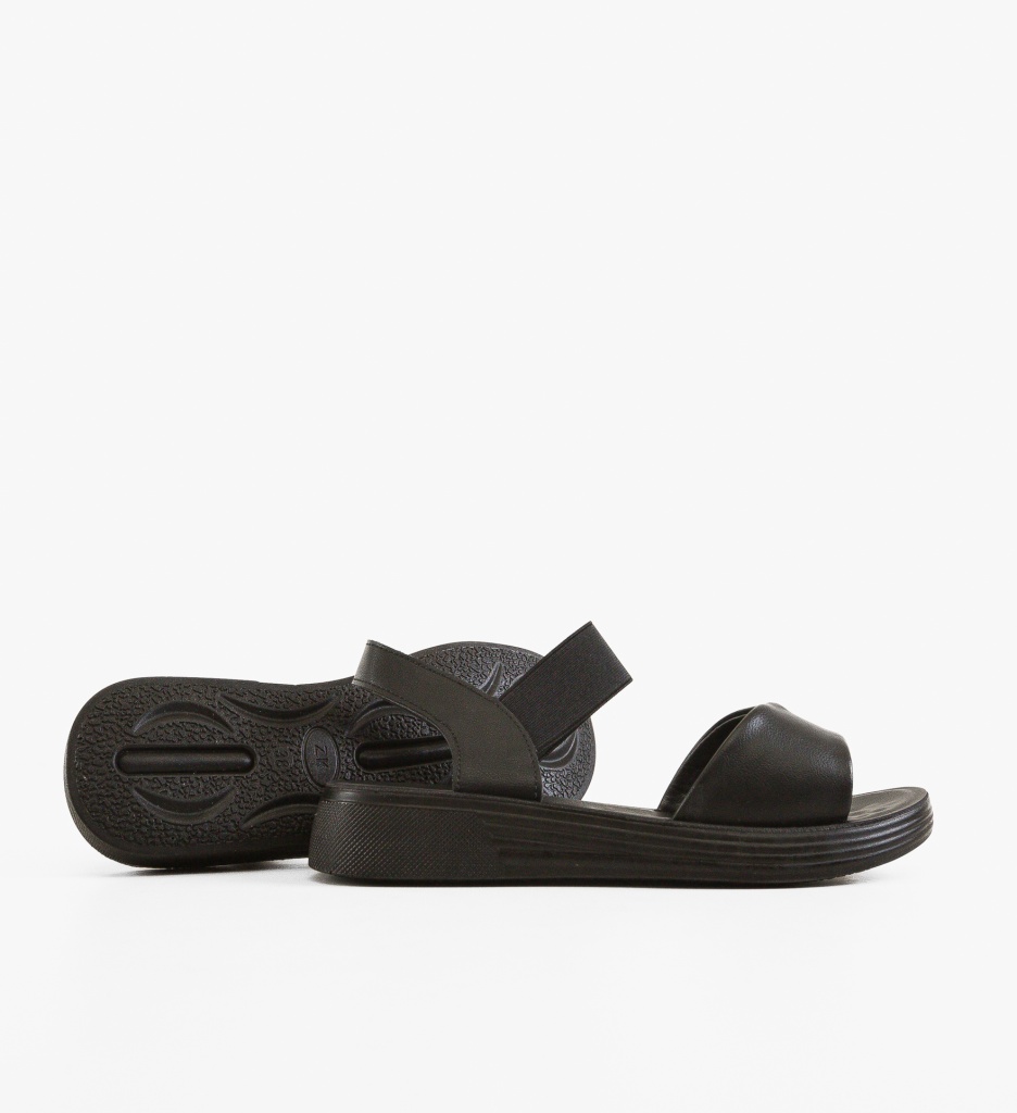 Sandale Nyuk Negre - Eleganță și Confort - imagine 4