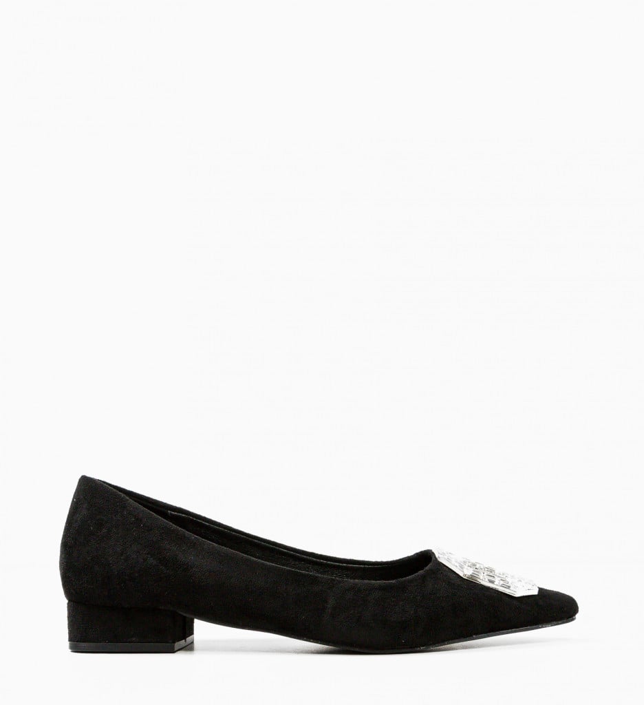 Pantofi Dama Bendo Negri cu Toc - Eleganți - imagine 7