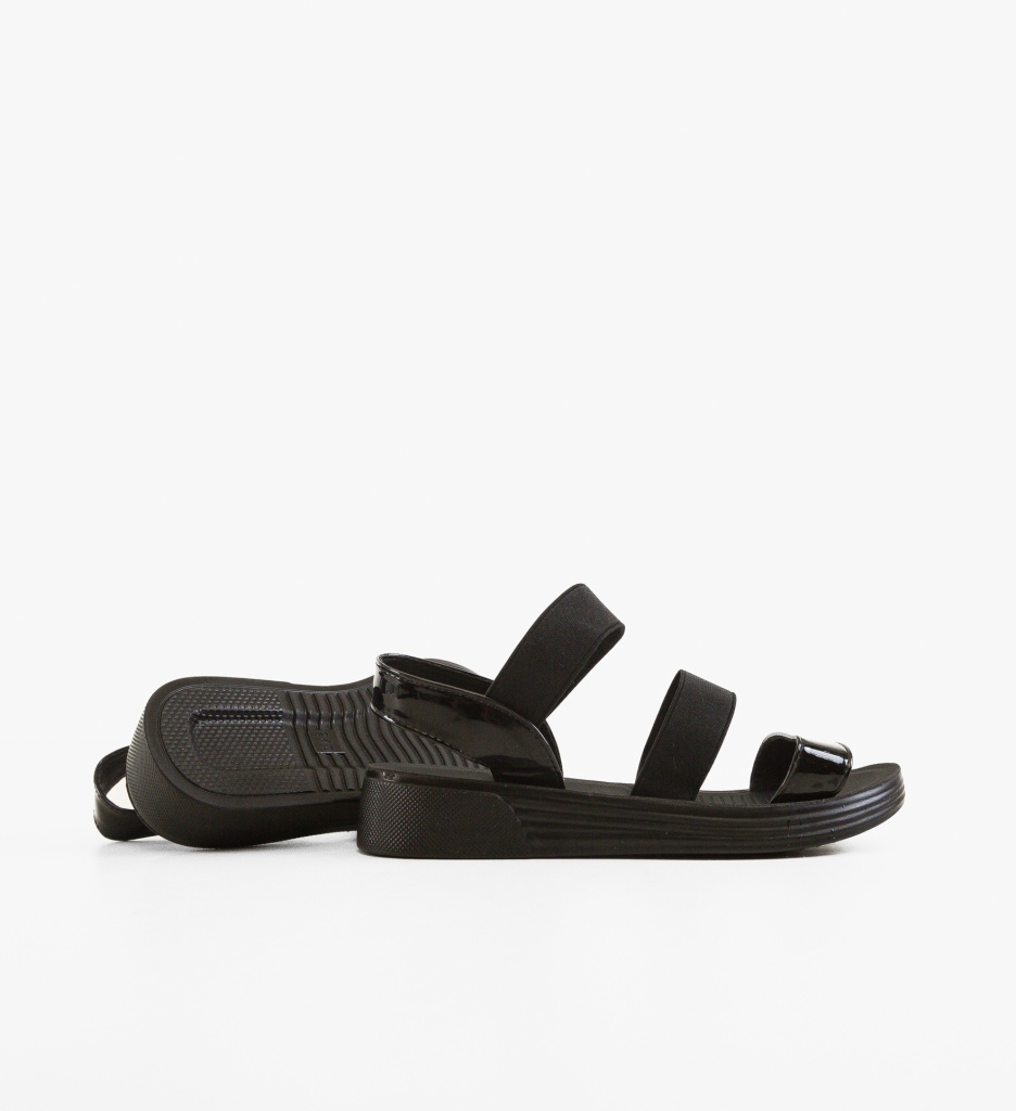 Sandale Dama Gherdala Negre - Eleganță și Stil - imagine 2