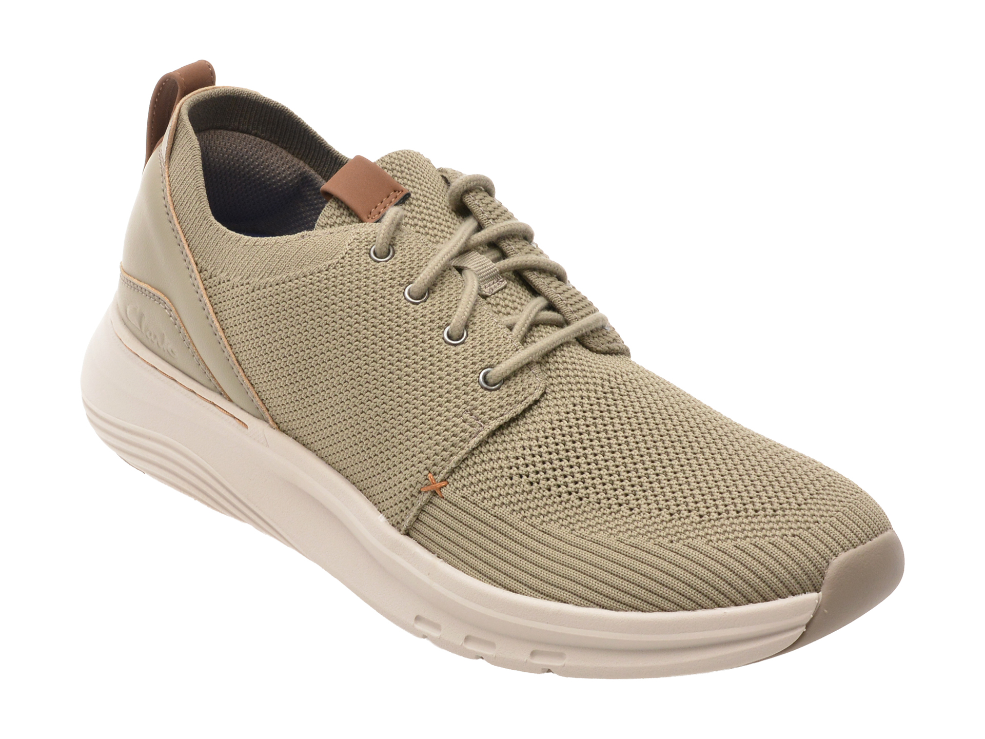 Pantofi Clarks Motion Trek MX Kaki Confort