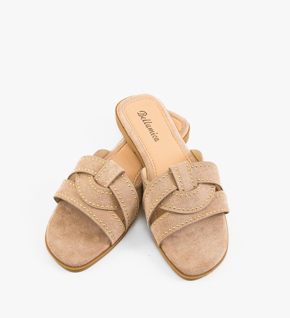 Papuci Dama Gentry Khaki - Confort și Stil - imagine 3