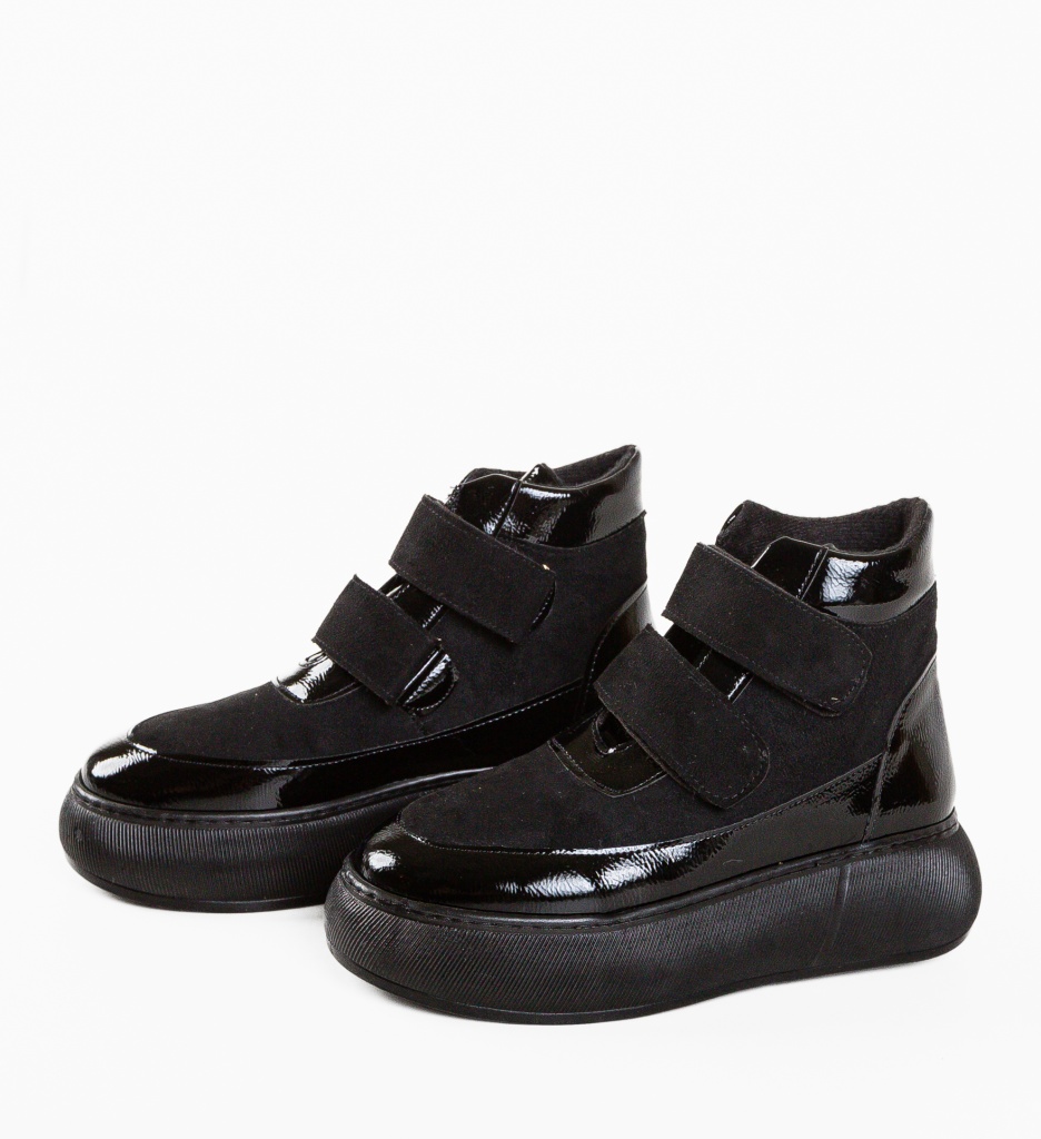 Ghete Dama Hrago Negre - Elegante si Comode - imagine 7