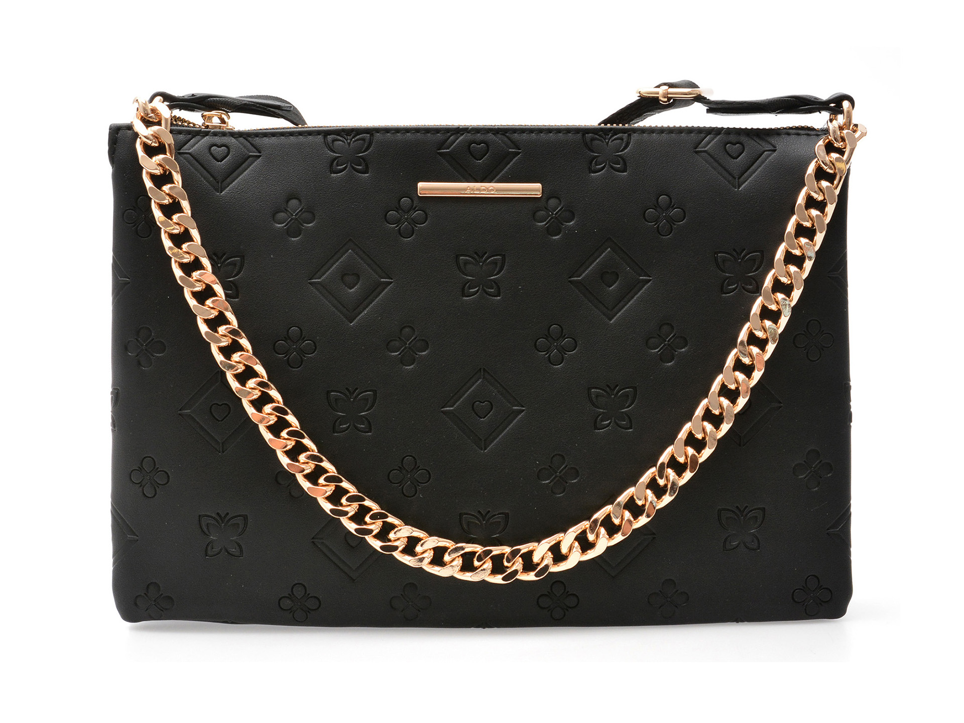 Geanta ALDO neagra din piele ecologica